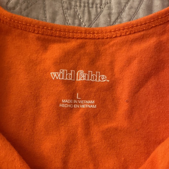 Wild Fable Target Brand Cropped V Tank Size Large. Never Worn - Picture 3 of 3